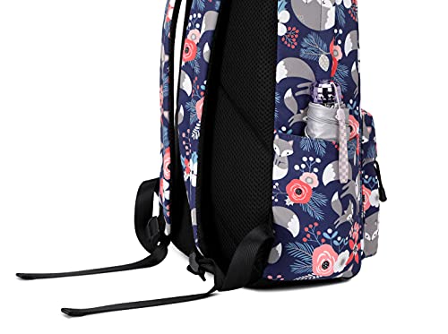 Wadirum Women Leisure Backpack Purse College School Backpack for Girl Fox