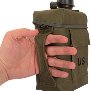 Mil-Tec 2 Litre Patrol Canteen with Cover and Strap (Olive)