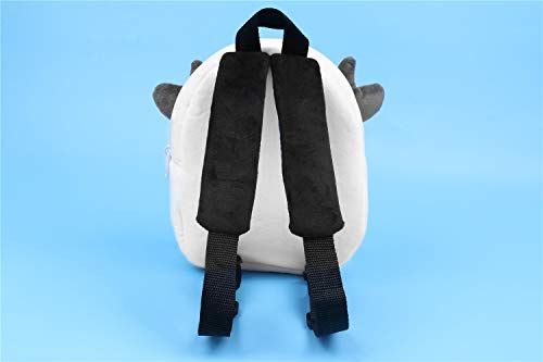 Cute Toddler Backpack Stuffed Cartoon Animal Mini Schoolbag For 1-5 Year Old Boys And Girls (Cow)