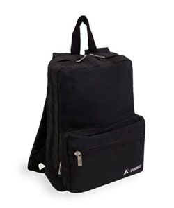 everest junior ripstop backpack, black, one size