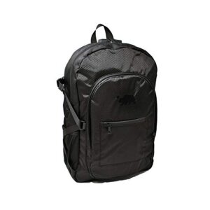 cali crusher 100% smell proof backpack w/combo lock (black)