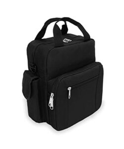 everest deluxe utility bag, black, one size