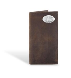 turkey – leather crazy horse brown long roper wallet