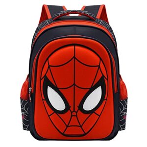 lyqxzh toddler school backpack 3d comic elementary student schoolbag waterproof lightweight kids bookbags for boys girls