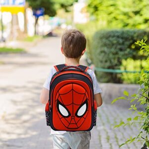 LYQXZH Toddler School Backpack 3D Comic Elementary Student Schoolbag Waterproof Lightweight Kids Bookbags for Boys Girls