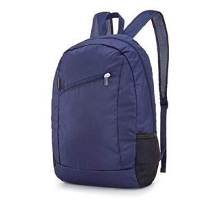 samsonite foldable backpack, evening blue, one size