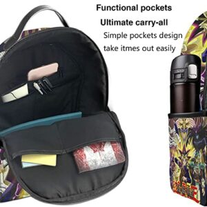 Unisex School Backpack Bags 3d Print Yu_Gi_Oh Funny Hiking Laptop Travel Daypacks
