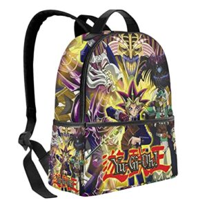 Unisex School Backpack Bags 3d Print Yu_Gi_Oh Funny Hiking Laptop Travel Daypacks
