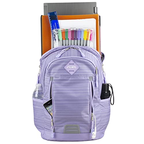 Eastsport Pro Sport Multi-pocket Backpack - Lilac