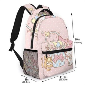My Me_lody Backpack College Bookbag Casual Laptop Daypack For School Travel