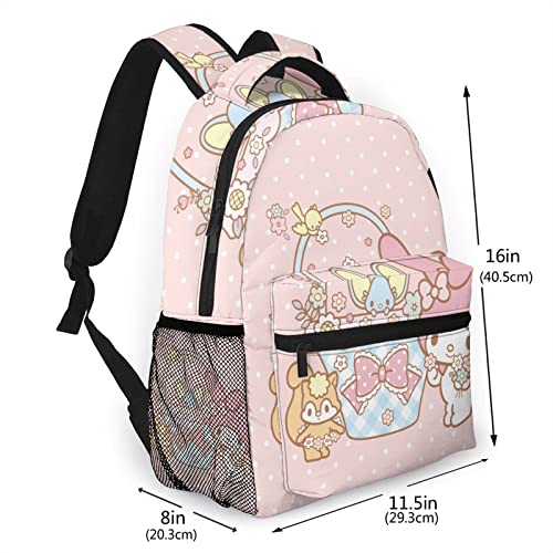 My Me_lody Backpack College Bookbag Casual Laptop Daypack For School Travel