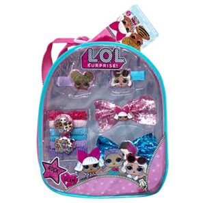 l.o.l surprise 11 pieces mini backpack complete hair accessories for girls(+3 years)