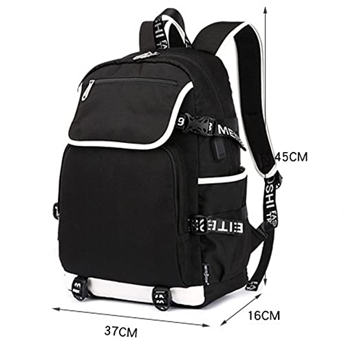 DIOMMELL Heartstopper Charlie Nick Hi Canvas Capacity Backpack Back to School Bag Gift