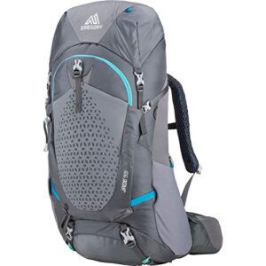 Gregory Mountain Products Jade 53 Liter Women's Overnight Hiking Backpack , Ethereal Grey, Sm/Md
