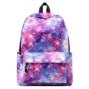 JIANLINST Backpack for Girls Teen Lightweight School Laptop Backpacks Bookbags for School College Student Pink-Blue