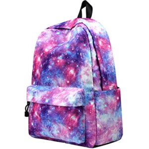 JIANLINST Backpack for Girls Teen Lightweight School Laptop Backpacks Bookbags for School College Student Pink-Blue