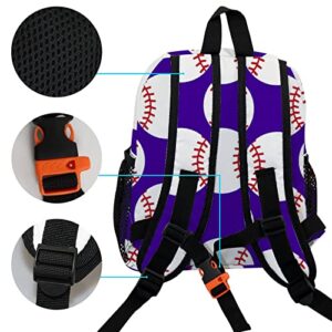 My Daily Kids Backpack Baseball Nursery Bags for Preschool Children