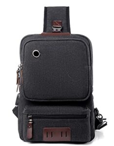 fsdwg backpack sling crossbody backpack shoulder bag for men large capacity wallet cell phone bag