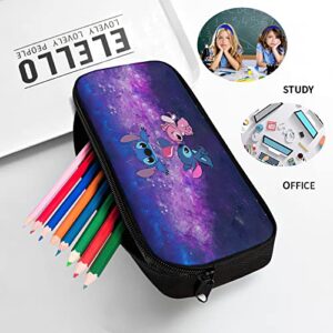 avkzqud Backpack 17 Inch Laptop Backpack Bento Lunch Box Fashion Hiking Backpack Pencil Case Set 3 Piece for Women Men Teens