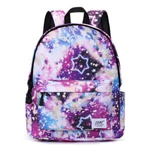 lcnc backpack for school school backpack for girls boys teens galaxy backpack for elementary school middle school kids bookbag