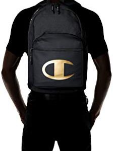 Champion Men's SuperCize Backpack, Black/Gold, One Size