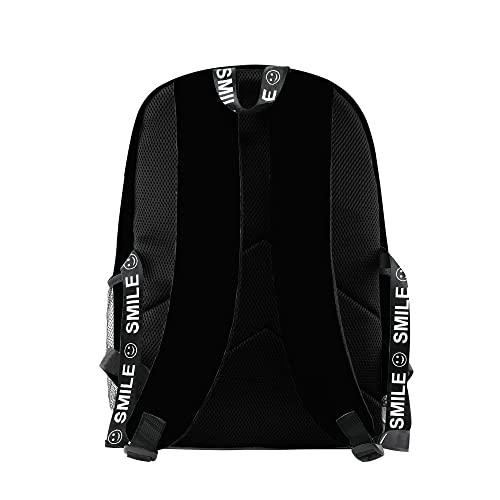 WZSMHFT Omori Boss Rush Backpack Teen Adjustable Strap Backpack Three Piece Travel Backpack (Backpack2)