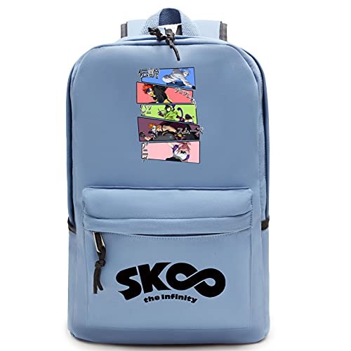 foefaik Anime SK8 the Infinity Cosplay Schoolbag Bookbag Backpack,Shoulder Bag Daypack Laptop Bagpack Capacity Bag