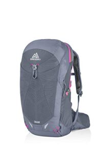 gregory mountain products maya 30 hiking backpack, mercury grey