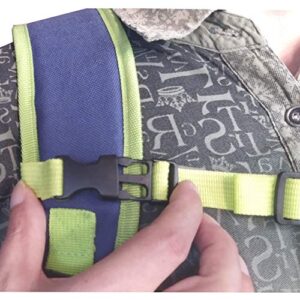 HDHYK Backpack Chest Strap- Nylon - Adjustable Universal ( Green )