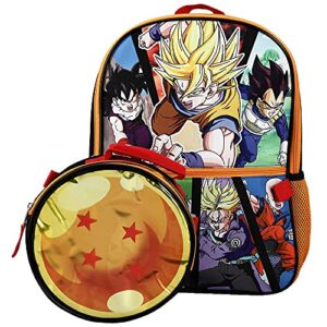 Dragon Ball Z Sublimated Backpack and Lunch Tote Set