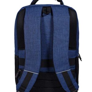 Rockland Slim Pro USB Laptop Backpack, Blue, Large