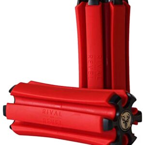 Rival and Revel Silo Golf Club Carrier, One Size, Red x Black