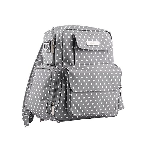 JuJuBe Be Nurtured Large Breast Pump Backpack, Classic Collection - Dot Dot Dot