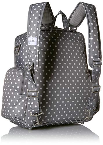 JuJuBe Be Nurtured Large Breast Pump Backpack, Classic Collection - Dot Dot Dot