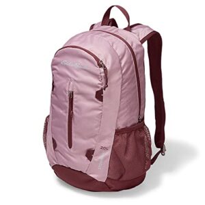 eddie bauer stowaway packable 20l daypack, tearose, one size