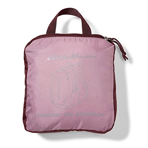 Eddie Bauer Stowaway Packable 20L Daypack, Tearose, ONE SIZE