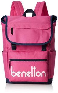 united colors of benetton.(ユナイテッド カラーズ オブ ベネトン) women 2be0393rk backpack flap, safety pink