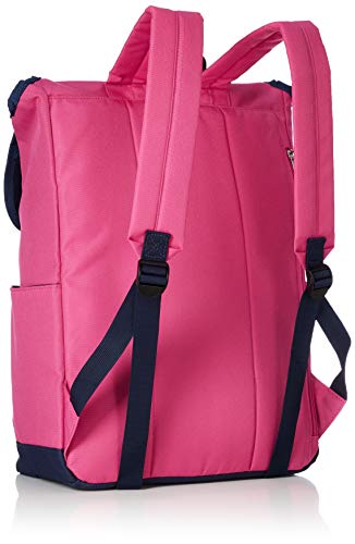 UNITED COLORS OF BENETTON.(ユナイテッド カラーズ オブ ベネトン) Women 2BE0393RK Backpack Flap, Safety Pink