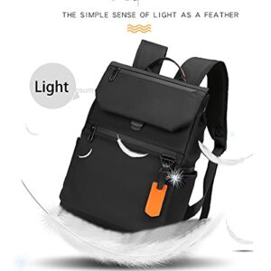 Aipool Men’s and Women’s Grey Casual Daypack Backpacks with Laptop Compartment Computer Backpack for Work School Bookbag