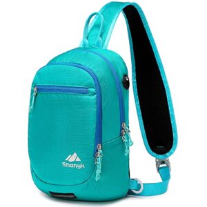 small sling bag crossbody chest bag lightweight daypack for hiking & travel