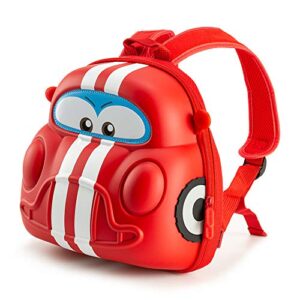 kiddietotes car backpack for boys and children – three color options of cars backpack for toddlers – perfect for daycare, preschool, kindergarten, and elementary school