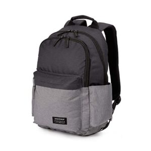 swissgear 2789 laptop backpack, grey/black, 17.75-inch