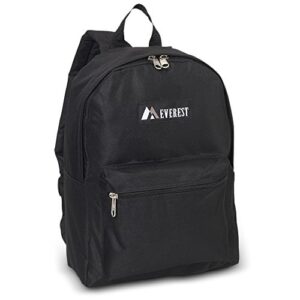 everest basic backpack color: black