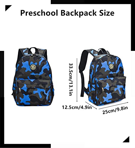 Camo-Printing Kids Toddler Backpack for Girls Boys Pre-K Backpacks Mini Baby Kindergarten School Bookbag Lightweight Preschool Satchel