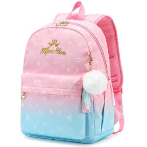 kids toddler backpack for little girls, cute lightweight preschool backpack for school bag water resistant bookbag christmas gifts for girls