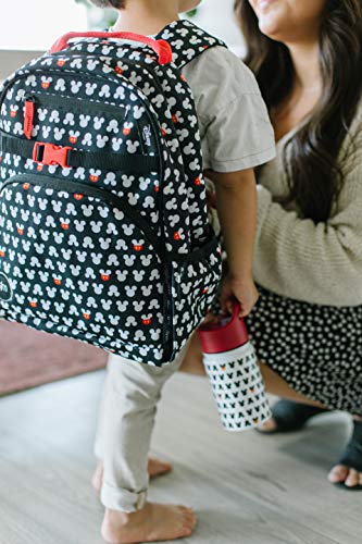 Simple Modern Toddler Mini Backpack for Kids Boys Girls | Preschool Small Backpack | Fletcher Collection | Toddler - Mini (14" tall) | Blue Dino