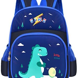 Kids Unicorn Backpack Toddler Travel Backpack Travel Bag for Elementary Kindergarten Student Preschool Children (Green Dinosaur)