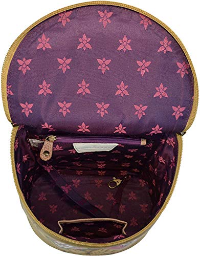 Anuschka Women’s Genuine Leather Backpack - Hand Painted Exterior - Angel Wings