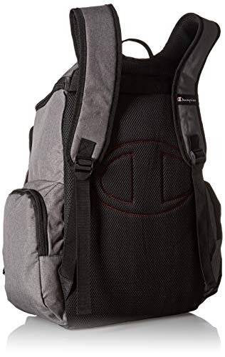Champion Unisex-Adult's Utility Backpack, Heather Grey, One Size