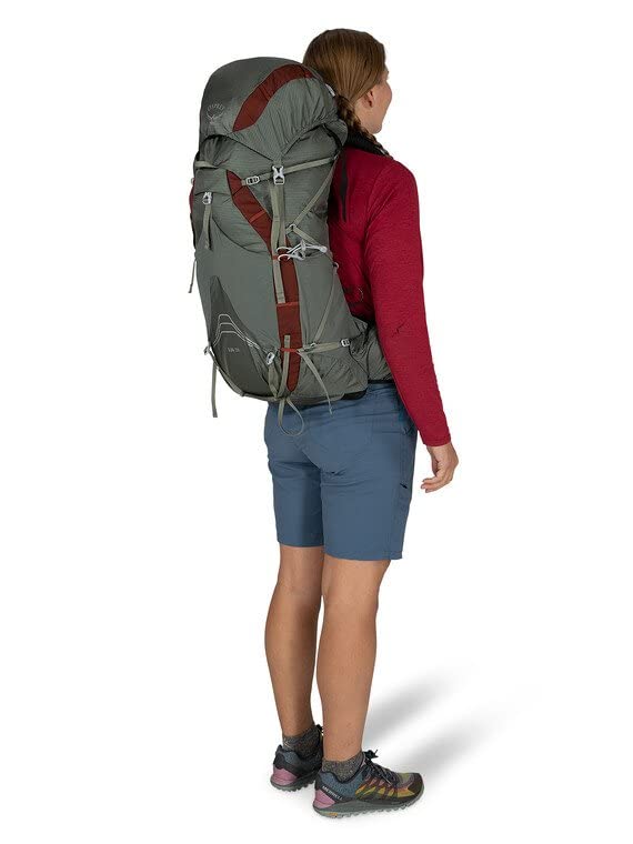 Osprey Eja 38 Women's Ultralight Backpacking Backpack, Cloud Grey, X-Small/Small